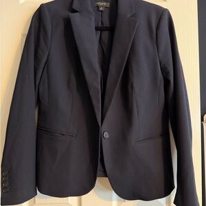 Ann Taylor Elegant Navy Blazer
